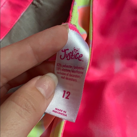 justice reversible swim suit(make offers!!!) - Picture 3 of 4